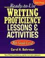 ReadytoUse Writing Proficiency Lessons and Activities 8th Grade Level