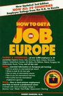 How to Get a Job in Europe