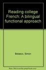 Reading college French A bilingual functional approach