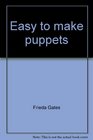 Easy to make puppets