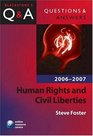 QA Human Rights and Civil Liberties 20062007