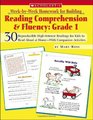 Week-by-week Homework For Bldg Reading Comprehension  Fluency (Week-by-week Homework For Bldg Reading C)