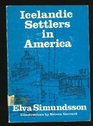 Icelandic Settlers in America