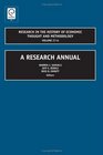 Research in the History of Economic Thought and Methodology A Research Annual