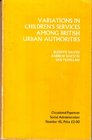 Variations in children's services among British urban authorities A causal analysis