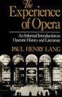 The Experience of Opera