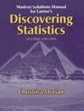 Student Solutions Manual for Discovering Statistics