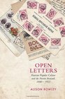 Open Letters Russian Popular Culture and the Picture Postcard 18801922