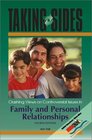 Taking Sides Clashing on Controversial Issues in Family and Personal Relationships 4/e
