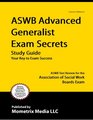 ASWB Advanced Generalist Exam Secrets Study Guide ASWB Test Review for the Association of Social Work Boards Exam