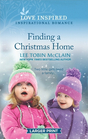 Finding a Christmas Home (Rescue Haven, Bk 3) (Love Inspired, No 1383) (Larger Print)