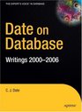 Date on Database Writings 20002006