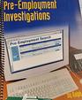Pre Employment Investigations for Private Investigators