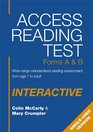 Access Reading Test  Interactive Singl