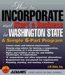 How To Incorporate and Start a Business in Washington