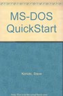 MSDOS QuickStart