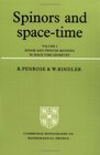 Spinors and SpaceTime Volume 2 Spinor and Twistor Methods in SpaceTime Geometry