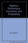 Algebra Elementary Functions and Probability