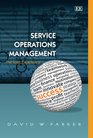 Service Operations Management The Total Experience