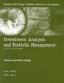 Investment Analysis and Portfolio Management Sixth Edition