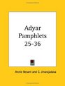 Adyar Pamphlets 2536