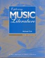 Exploring Music Literature  Score Anthology