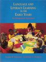 Language and Literacy Learning in the Early Years An Integrated Approach