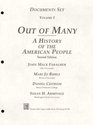 Out of Many A History of the American People  Documents Set