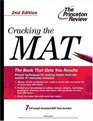 Cracking the MAT 2nd Edition