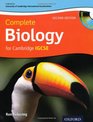 Complete Biology for Camb Igcse 2e