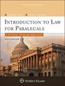 Introduction To Law for Paralegals A Critical Thinking Approach