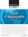 Top 25 IT Security KPIs of 20112012