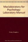MacLaboratory for Psychology Laboratory Manual