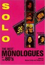 Solo The Best Monologues of the 80s  Women