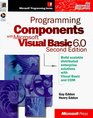 Programming Components With Microsoft Visual Basic 60