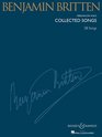 Benjamin Britten  Collected Songs Medium/Low Voice