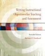 Writing Instructional Objectives for Teaching and Assessment Value Package