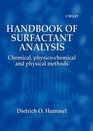 Handbook of Surfactant Analysis Chemical Physicochemical and Physical Methods