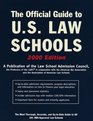 The Official Guide to US Law Schools The Most Thorough Accurate and UptoDate Guide to All 181 ABAApproved Law Schools