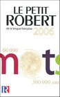 Le Nouveau Petit Robert Dictionnaire Alphabetique et Analogique De La Langue Francaise