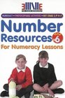 Number Resources for Numeracy Lessons Year 6