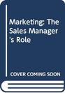 Marketing The Sales Manager's Role