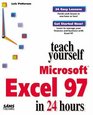 Sams Teach Yourself Microsoft Excel 97 in 24 Hours