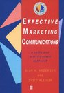 Effective Marketing Communications A Skills and ActivityBased Approach