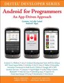 Android for Programmers An AppDriven Approach