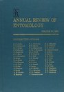 Annual Review of Entomology 1991