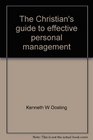 The Christian's guide to effective personal management