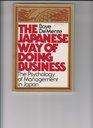 The Japanese Way of Doing Business