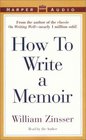 How to Write a Memoir