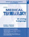 Instructor's Manual for Medical Terminology A Living Language 4/E